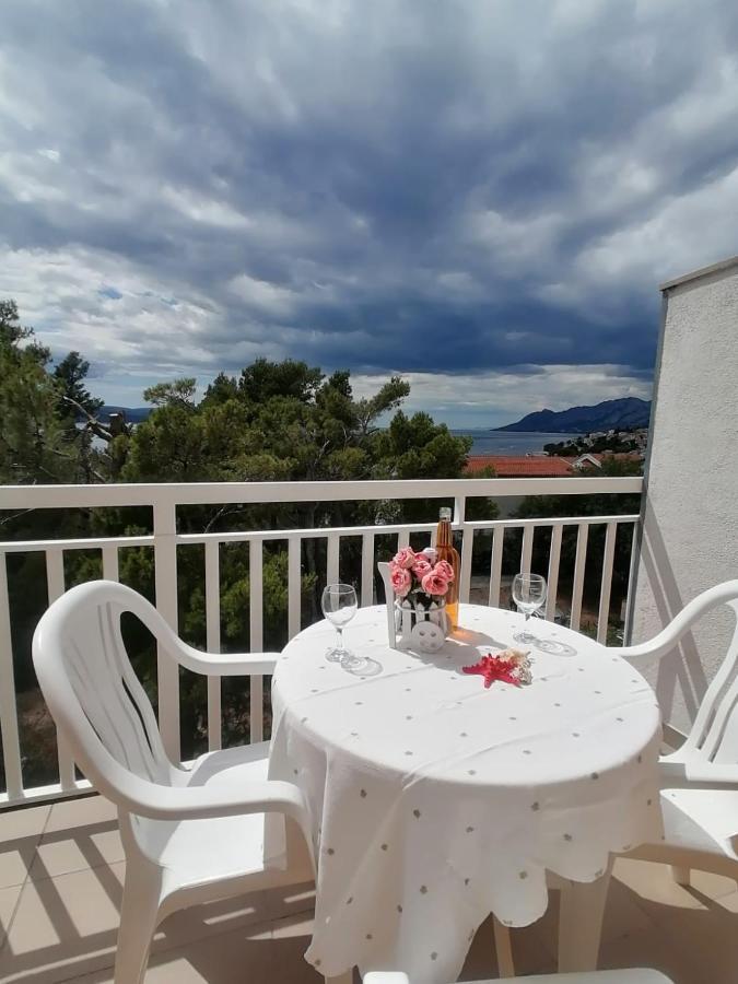 Studio Apartmani Marinella Baska Voda Bagian luar foto